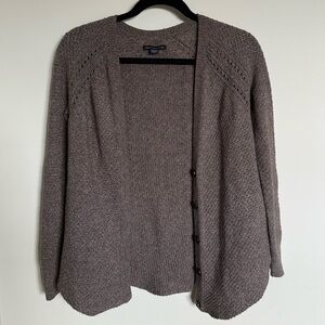 American Eagle Outfitters Gray Cardigan